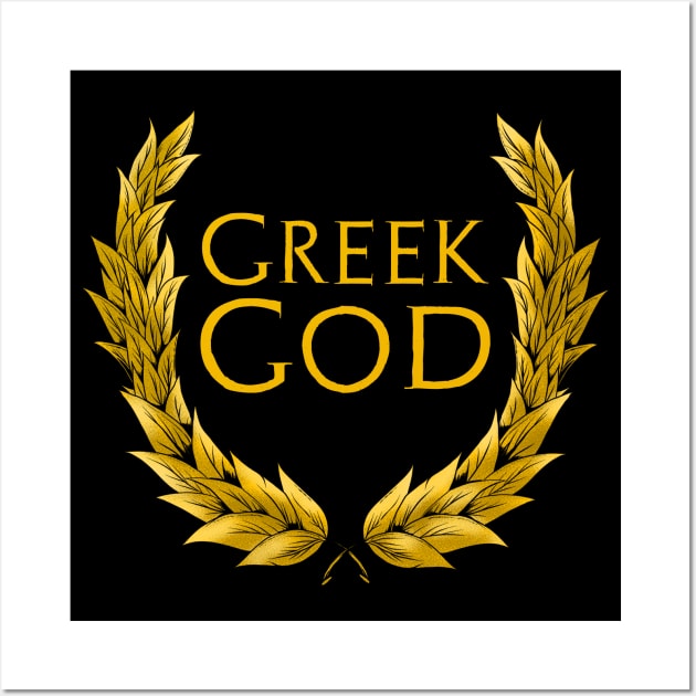 Greek God - Ancient & Classical Greek Mythology Wall Art by Styr Designs